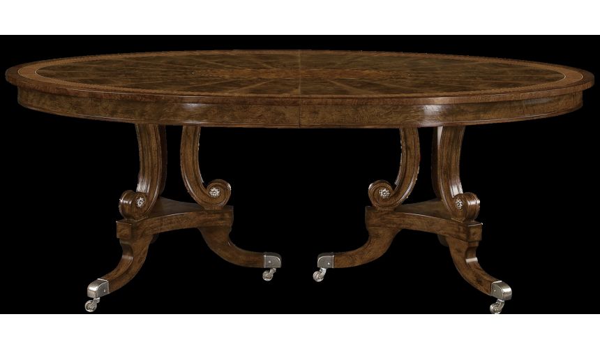 11 Oval top luxury dining furniture and furnishings. 225