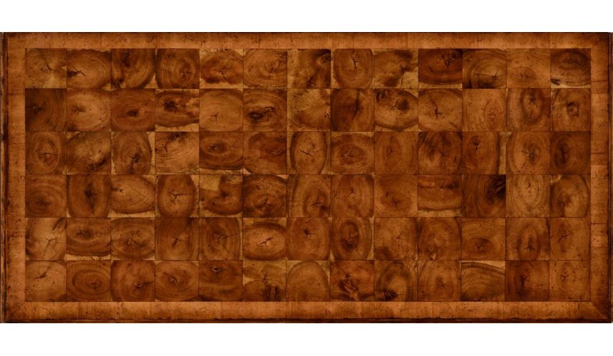 Chest of Drawers Walnut and Oyster Veneer Chest of Drawers-34