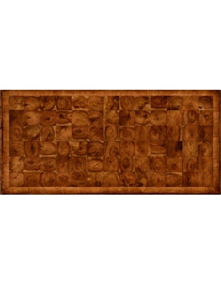 Chest of Drawers Walnut and Oyster Veneer Chest of Drawers-34