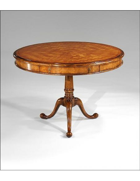 Foyer Parquetry Top Center Table