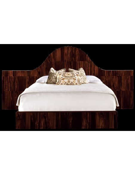 Platform bed, extending head board. 405