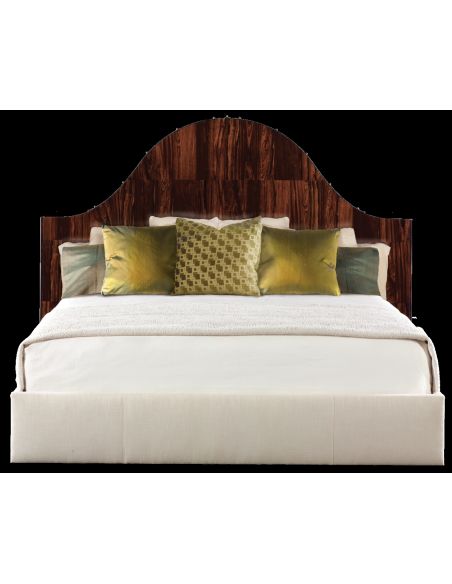 Platform bed, extending head board. 405