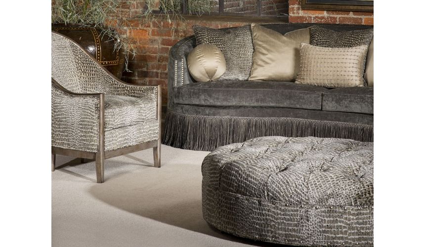 SOFA, COUCH & LOVESEAT Luxurious Posh Sofa. Miami style