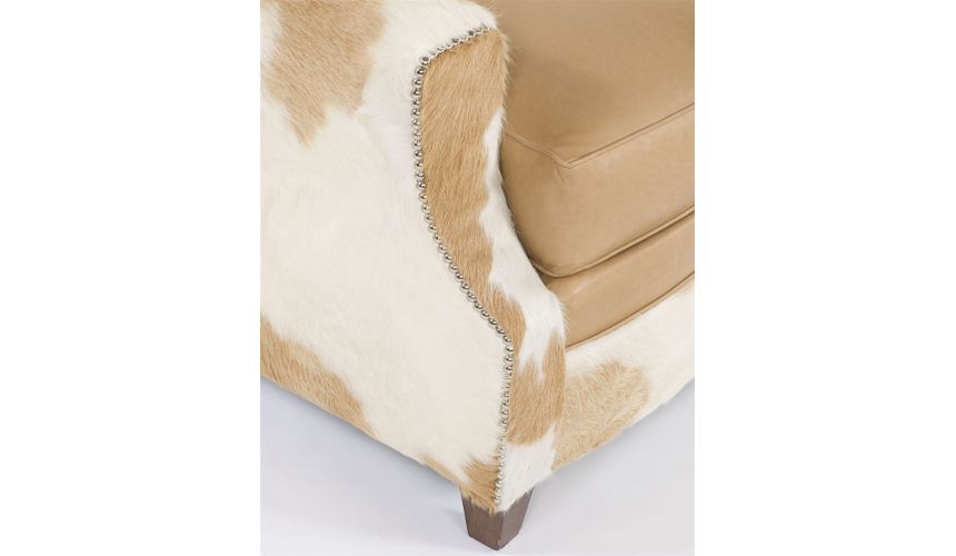 Luxury Leather & Upholstered Furniture Home Furniture Upholstered Sofa Chair-84