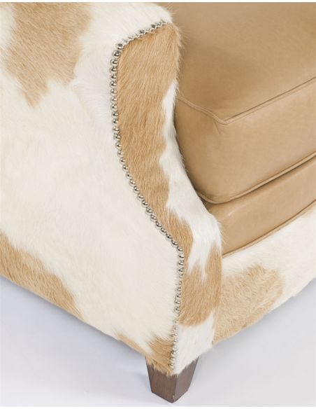 Luxury Leather & Upholstered Furniture Home Furniture Upholstered Sofa Chair-84