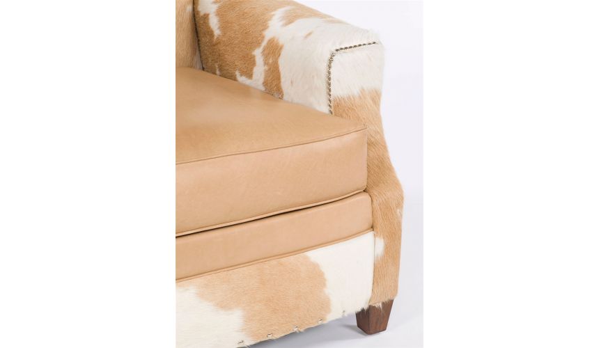 Luxury Leather & Upholstered Furniture Home Furniture Upholstered Sofa Chair-84