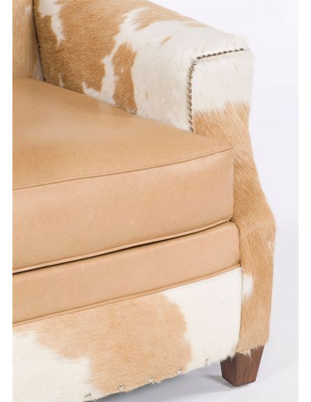 Luxury Leather & Upholstered Furniture Home Furniture Upholstered Sofa Chair-84