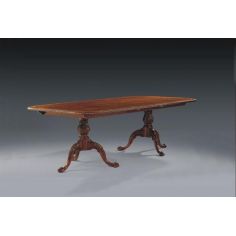 Dining Tables Luxury Home Furnishings. Triple Base Rope Edge Dining Table 2