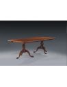 Dining Tables Luxury Home Furnishings. Triple Base Rope Edge Dining Table