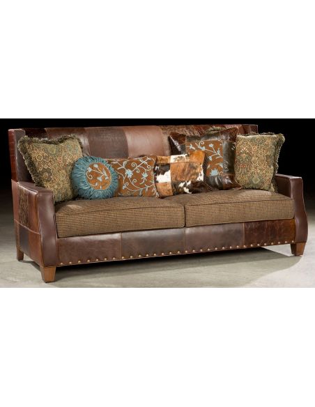 Living Room Comfortable Luxury Leather Sofa-13