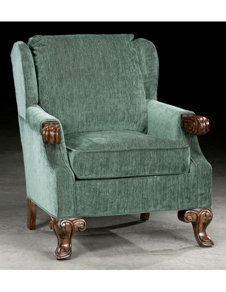 Luxury Upholstered Accent Chairs-43