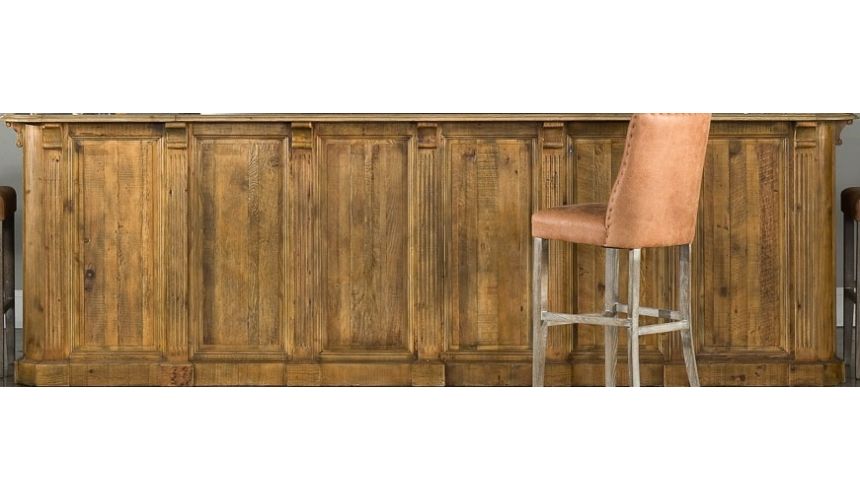 Home Bar Furniture Galvanized Top Bar Table