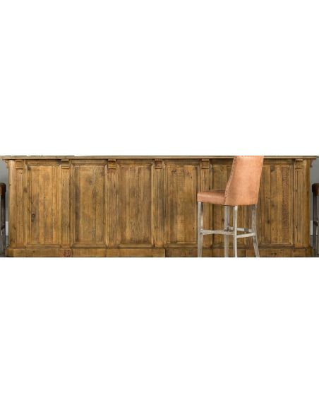 Home Bar Furniture Galvanized Top Bar Table