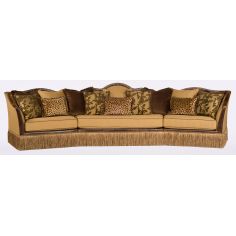 Luxury Leather & Upholstered Furniture Large Upholstered Leather Sofa