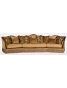 Luxury Leather & Upholstered Furniture Large Upholstered Leather Sofa