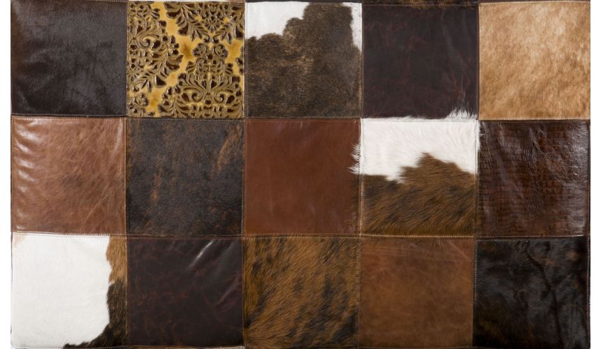 Luxury Leather & Upholstered Furniture Ottomans Single Bed Leather-8