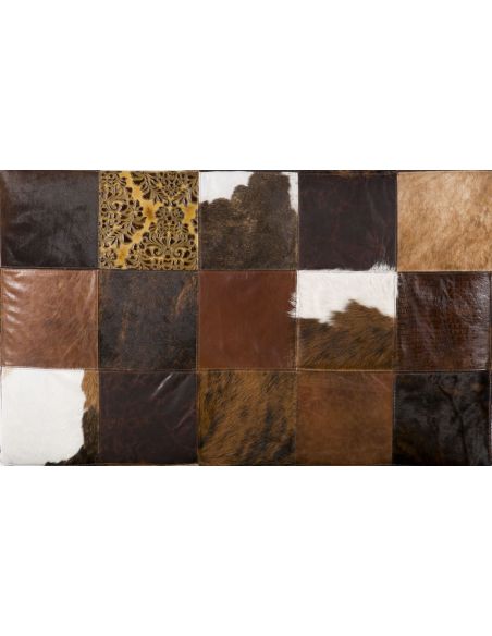 Luxury Leather & Upholstered Furniture Ottomans Single Bed Leather-8