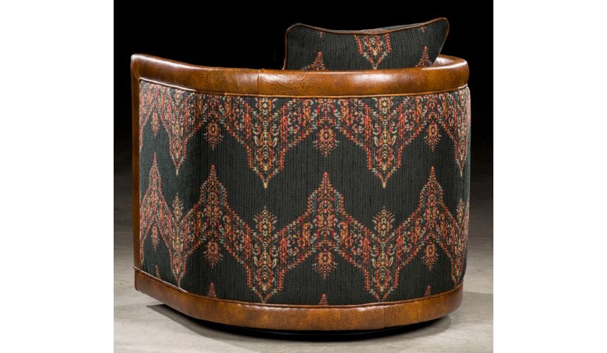 Luxury Leather & Upholstered Furniture Luxury Upholstered and Leather Chair-02