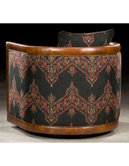Luxury Leather & Upholstered Furniture Luxury Upholstered and Leather Chair-02