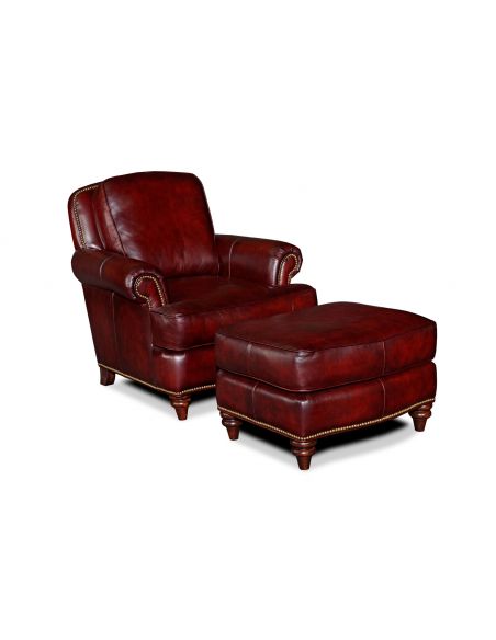 Luxury Upholstered Quality Furniture Chair and Ott