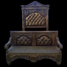 BEDS - Queen, King & California King Sizes Ranchers bed. High style western furniture. The best in cowboy decor.