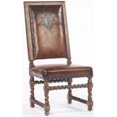 Dining Chairs Decorative Leather Nail trim Chair