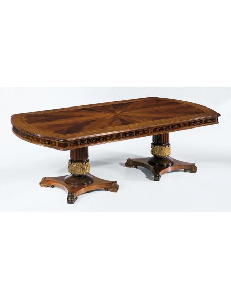Regency style, high end dining table