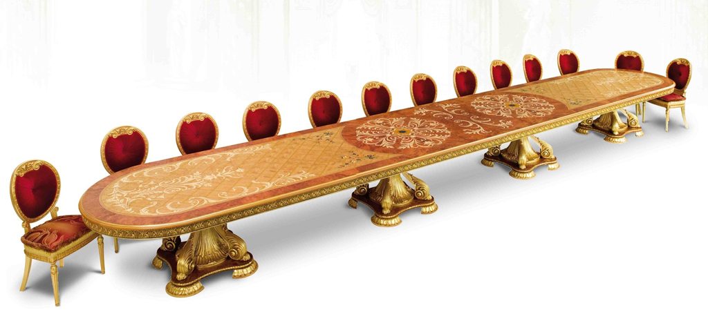 Luxury Custom banquet dining table